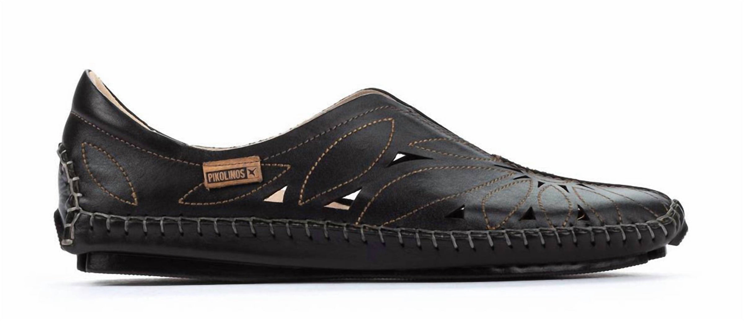 PIKOLINOS Women's Jerez Slip-on Shoes in black 1 - women's flats - alternate view
