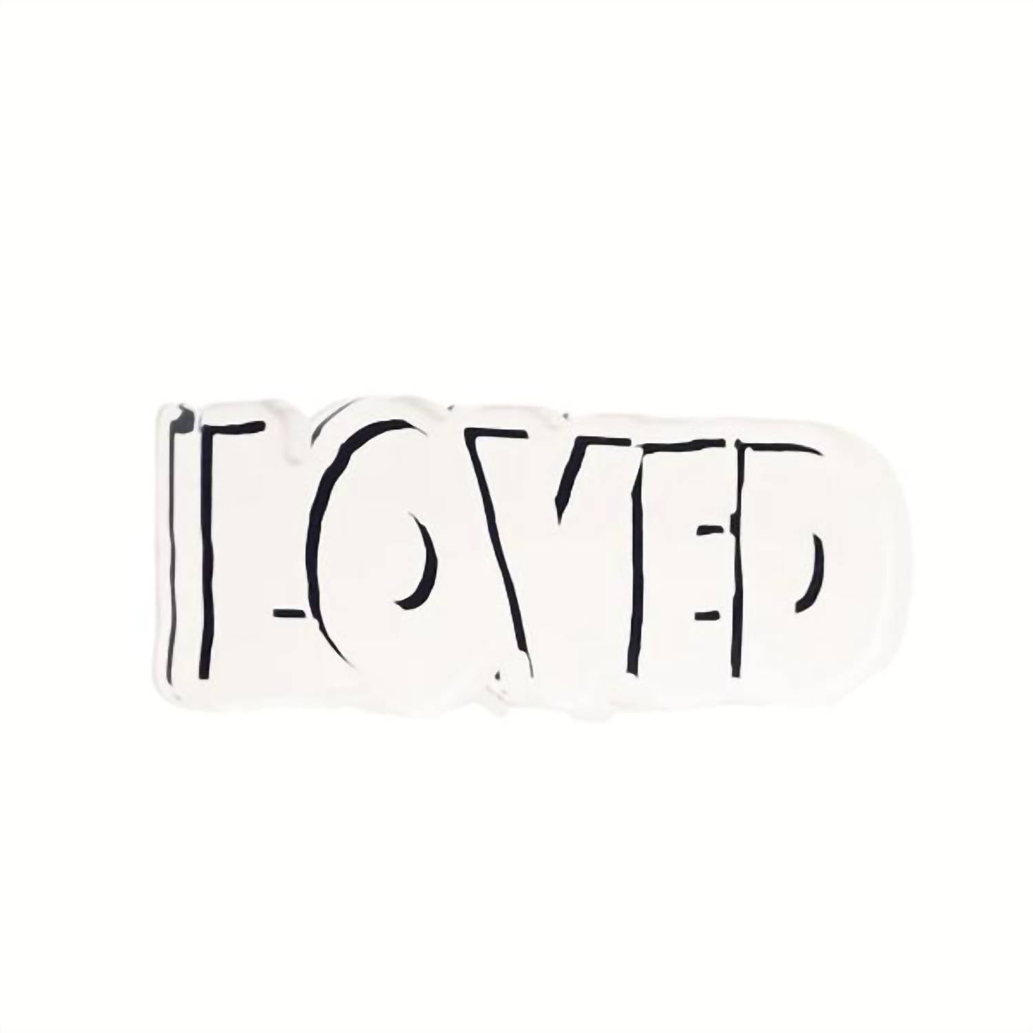 KERRI ROSENTHAL Loved Rock Of Love In Pure - Small in pure small in white - item