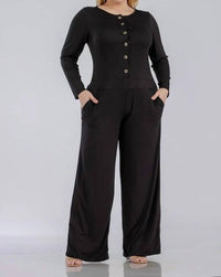 Karen T Design Mareselle Jumpsuit in black - women's pants