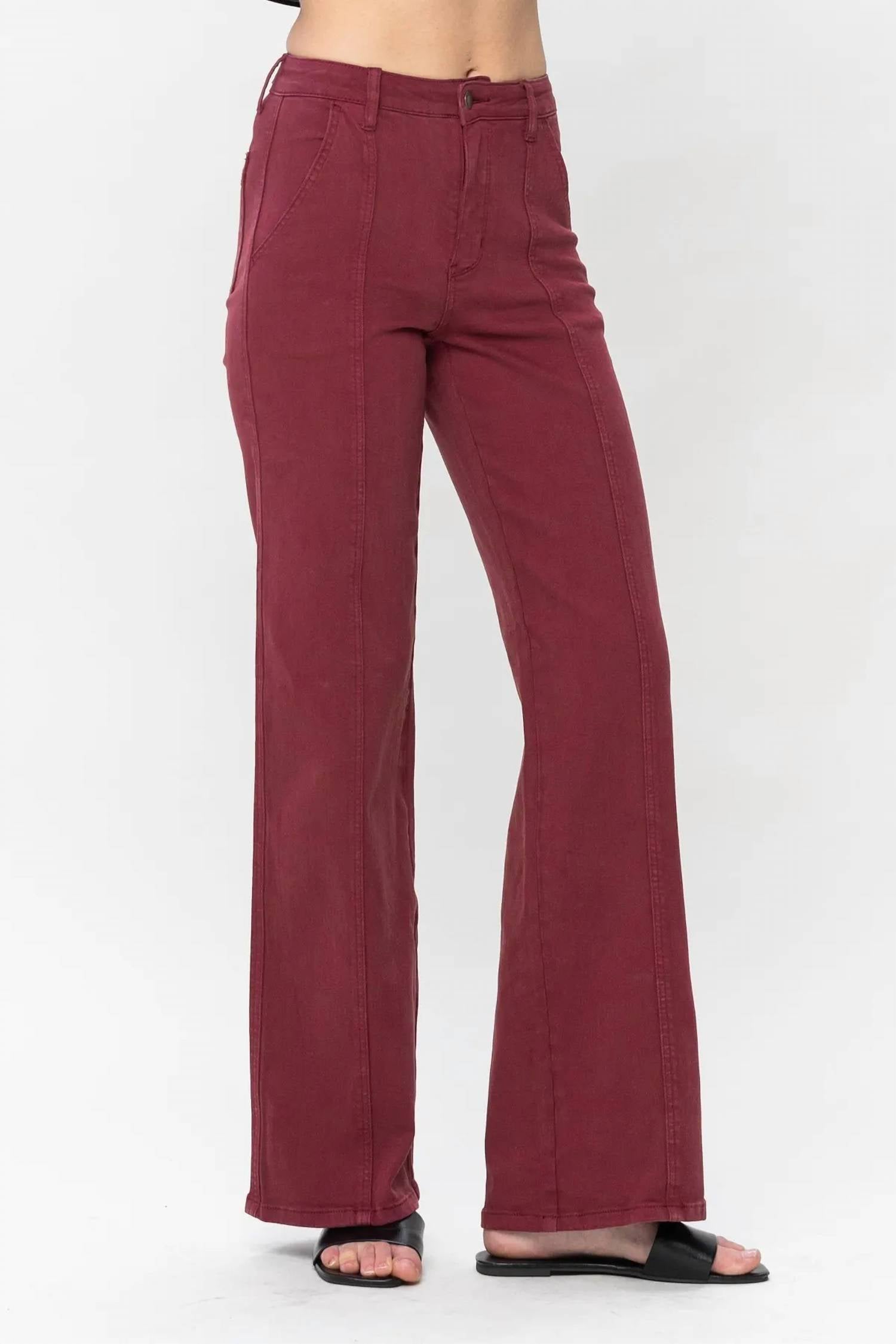 Judy Blue - Women's Colette Front Seam Straight Jeans