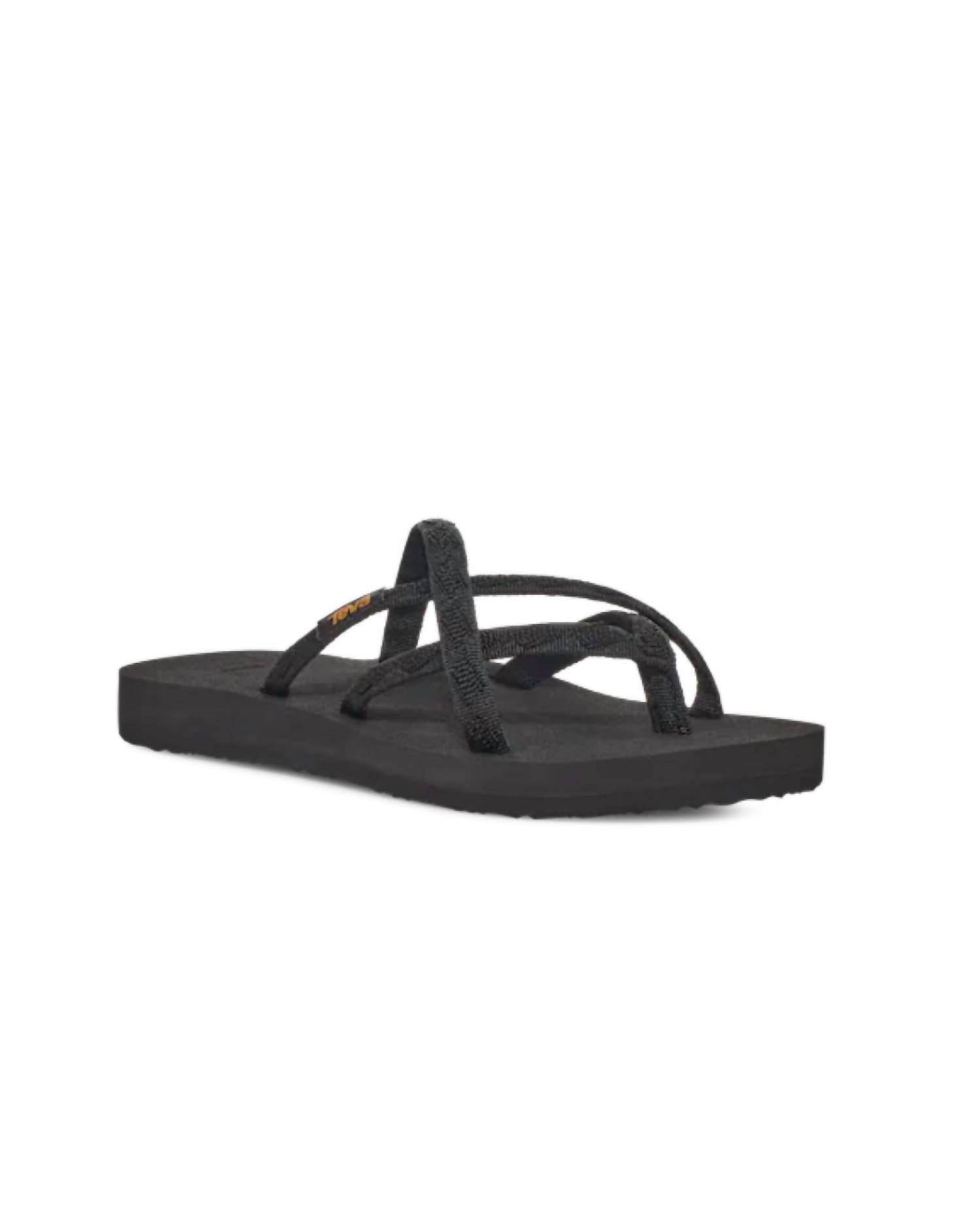 Teva Women's Olowahu Flip-flop in black - women's shoe