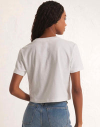 Z Supply - You Are My Heart Cropped Graphic Tee