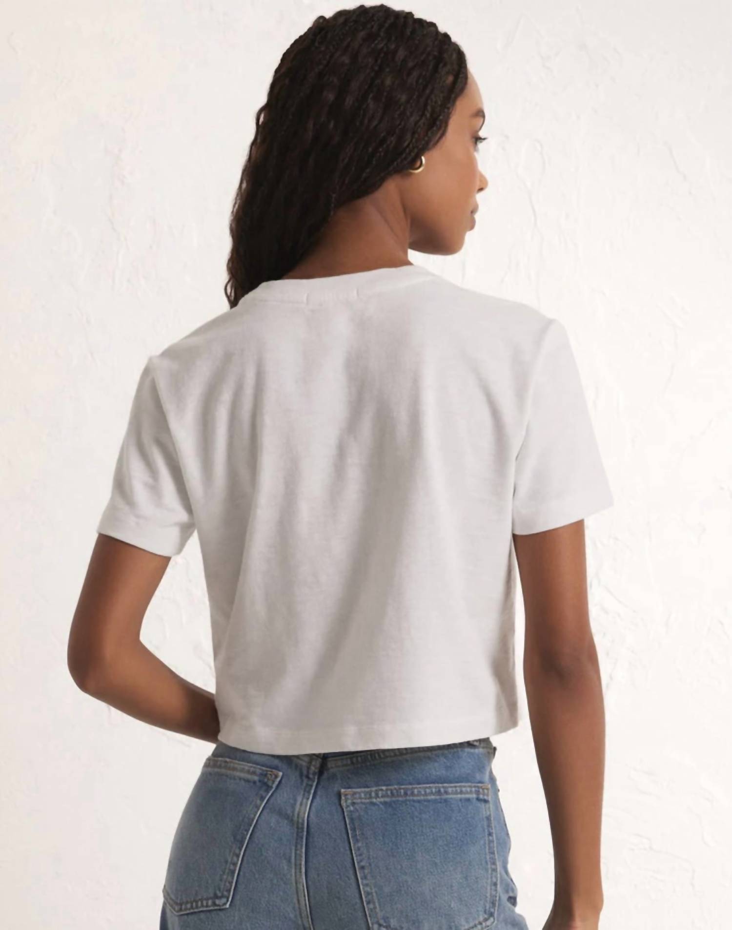 Z Supply - You Are My Heart Cropped Graphic Tee