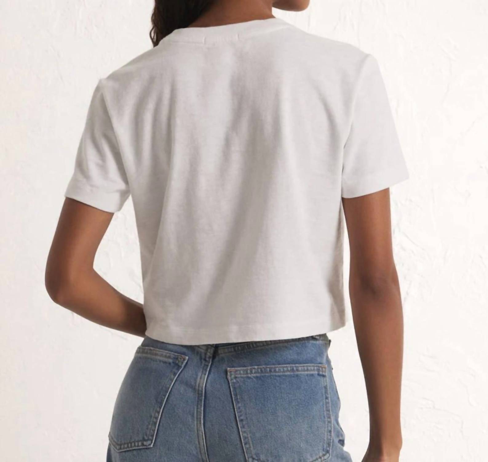 Z Supply - You Are My Heart Cropped Graphic Tee