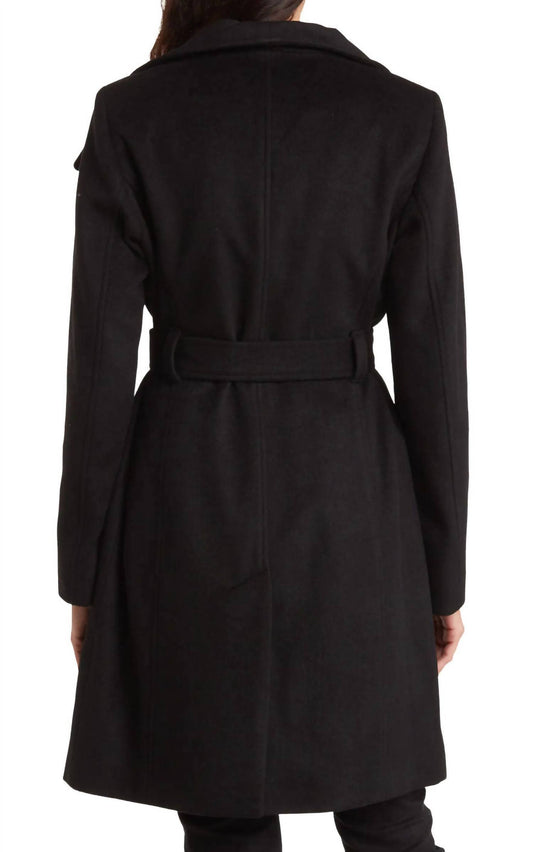 Michael Kors - Wool Belted Wrap Coat