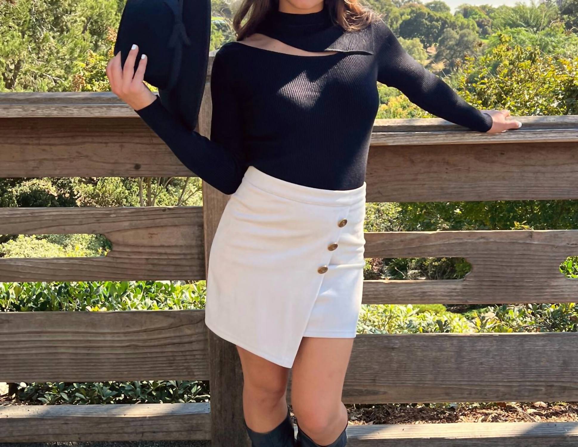 Lucy Paris - Cut Out Sweater