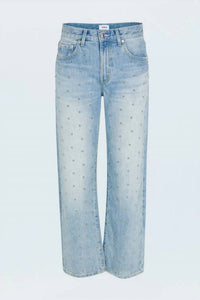 Pistola - Lexi Mid Rise Bowed Straight Jean