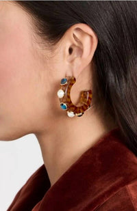 Lele Sadoughi - Women's Wanderer Hoop Earrings