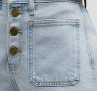 Frame - Women's Le Bardot Exposed Button Short