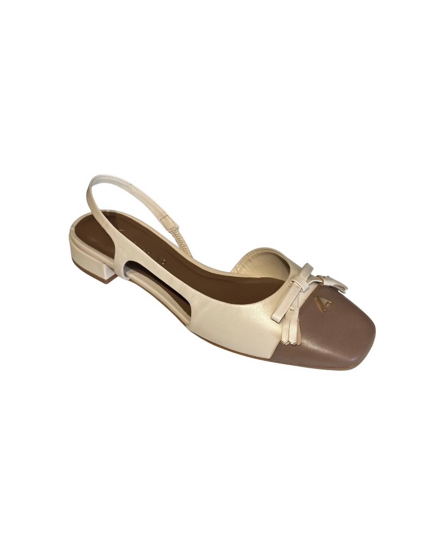 Carrano - Women's Merida Slingback Ballerina Pumps