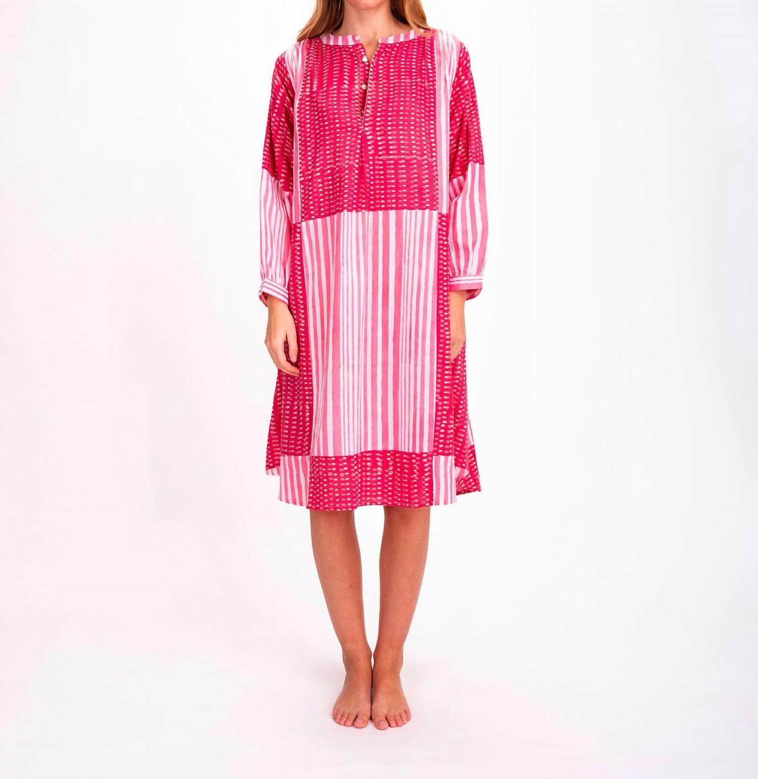 V De Vinster - Long Sleeves Shiva Dress