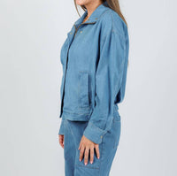 Hinson Wu - Louise Long Sleeve Denim Jacket