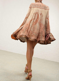 Zimmermann - Hypnotic Batwing Mini Dress