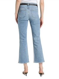 Paige Mason Crop Bootcut Jeans in divine - women's jeans - alternate view
