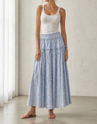 Thml - Smocked Midi Skirt