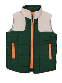 Blue Quail Clothing Co. Classic Camo Vest in green quail - item - detail view