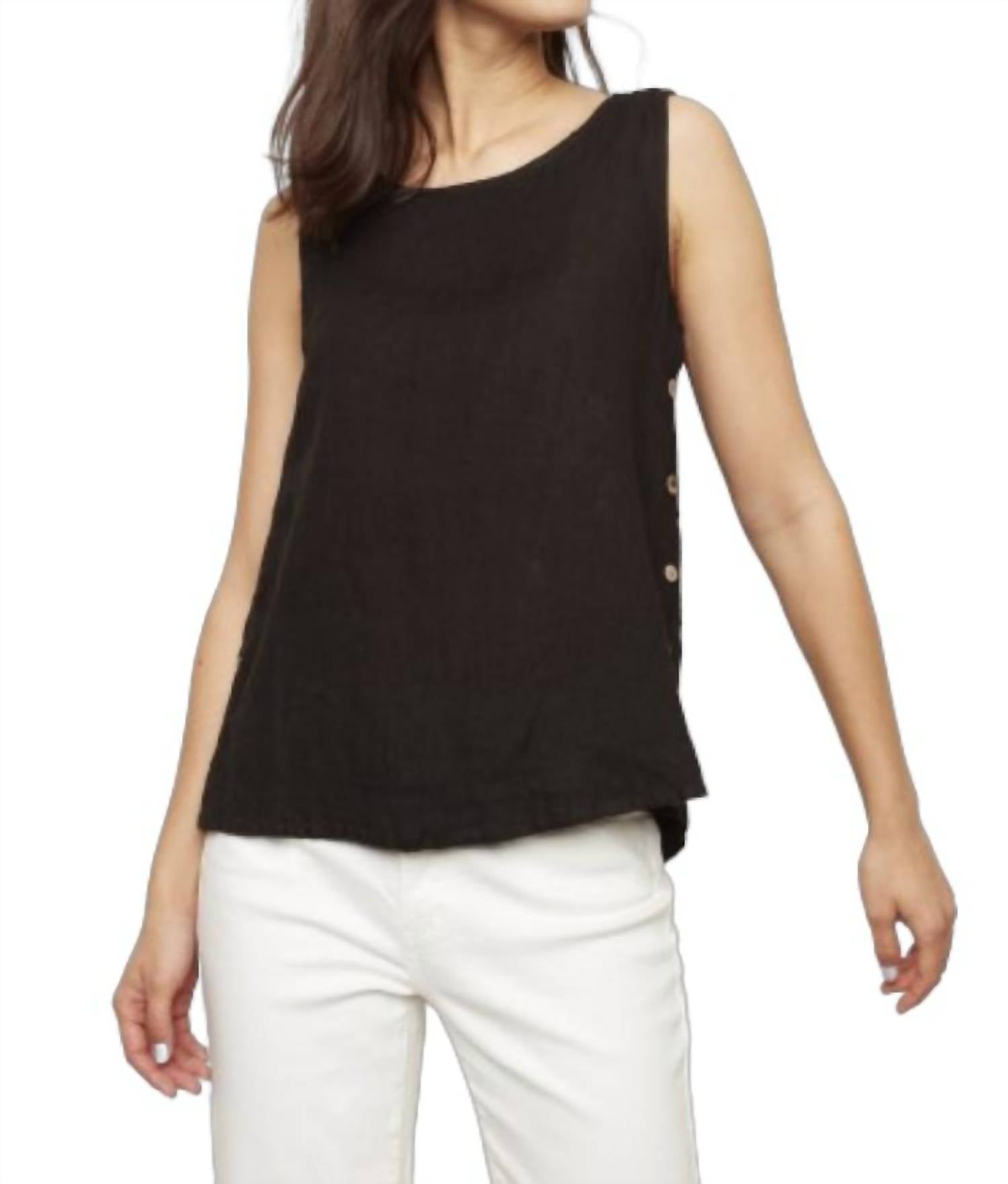 Charlie B - Flowy Casual Sleeveless Blouse