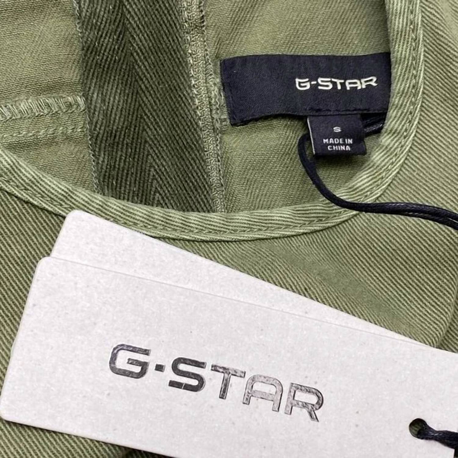 G-Star Women’s Short Corset Flare Twill Denim Mini Dress in green - women's dress - view 8
