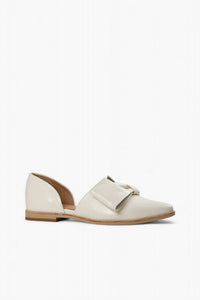 ALL BLACK Women's D’orsay Flats in cream - women's flats