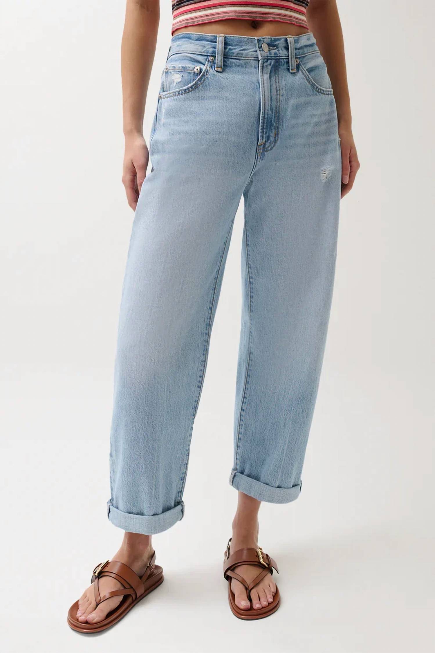 Pistola - Donny Rolled Hem Boyfriend Jeans