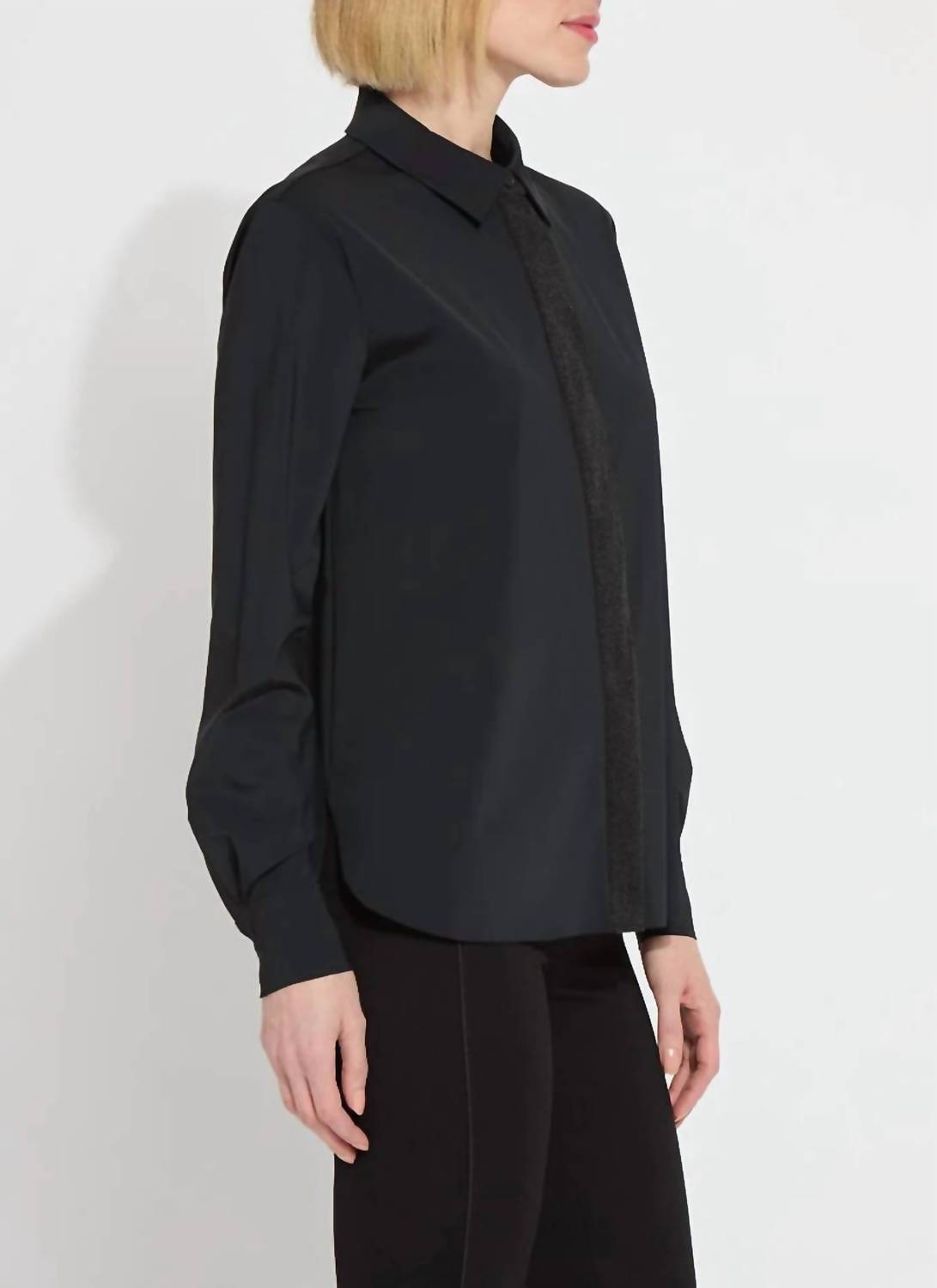 Lysse - Connie Micro Beaded Button Down Shirt