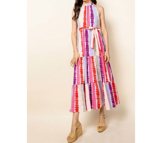 Thml - Tie Dye Tiered Maxi Dress