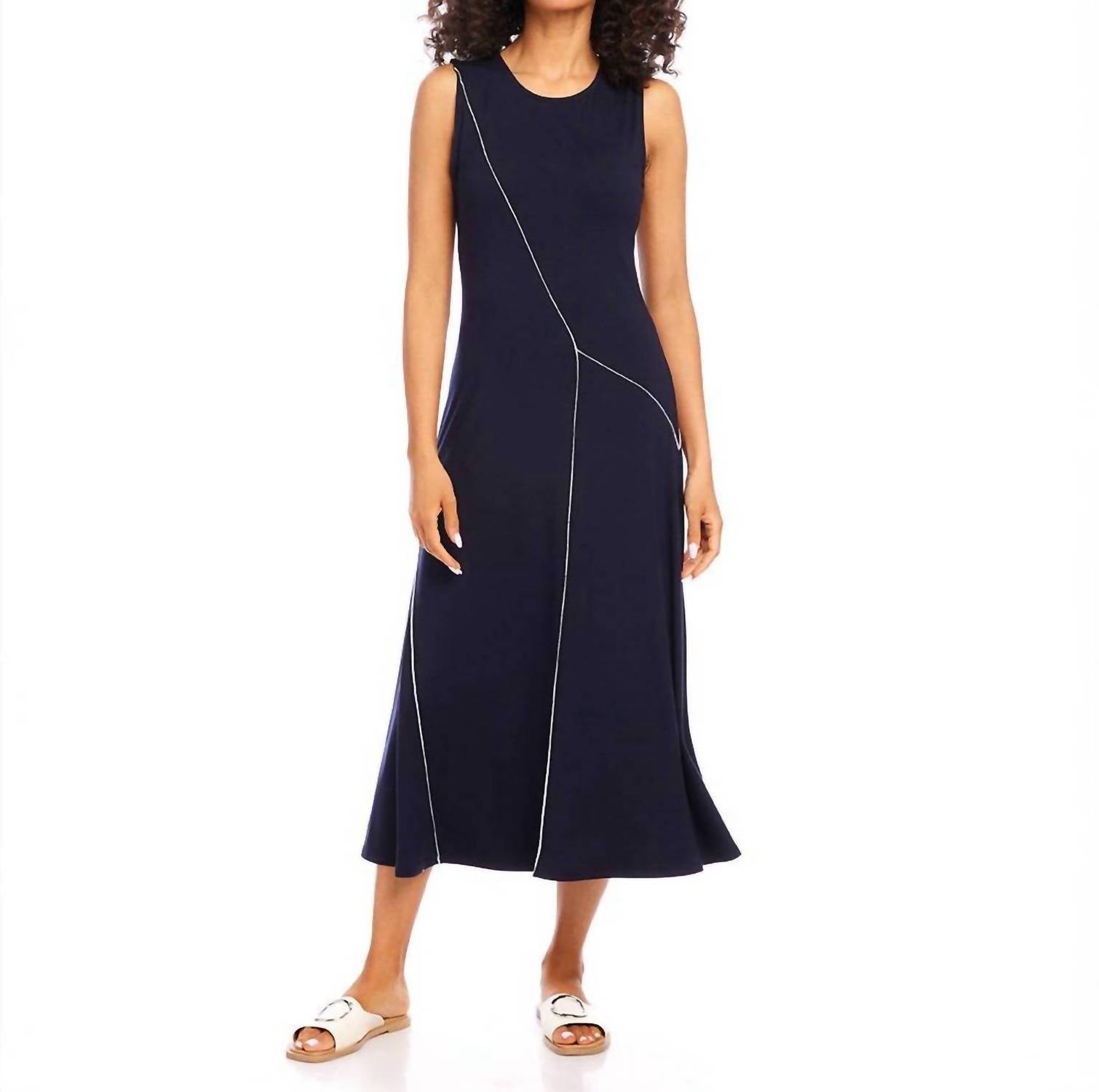 Karen Kane - Reverse Seam Midi Dress