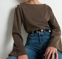 Nation Ltd - Rochelle Boatneck Tee