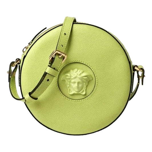 Versace - Women's La Medusa Disco Round Crossbody Bag