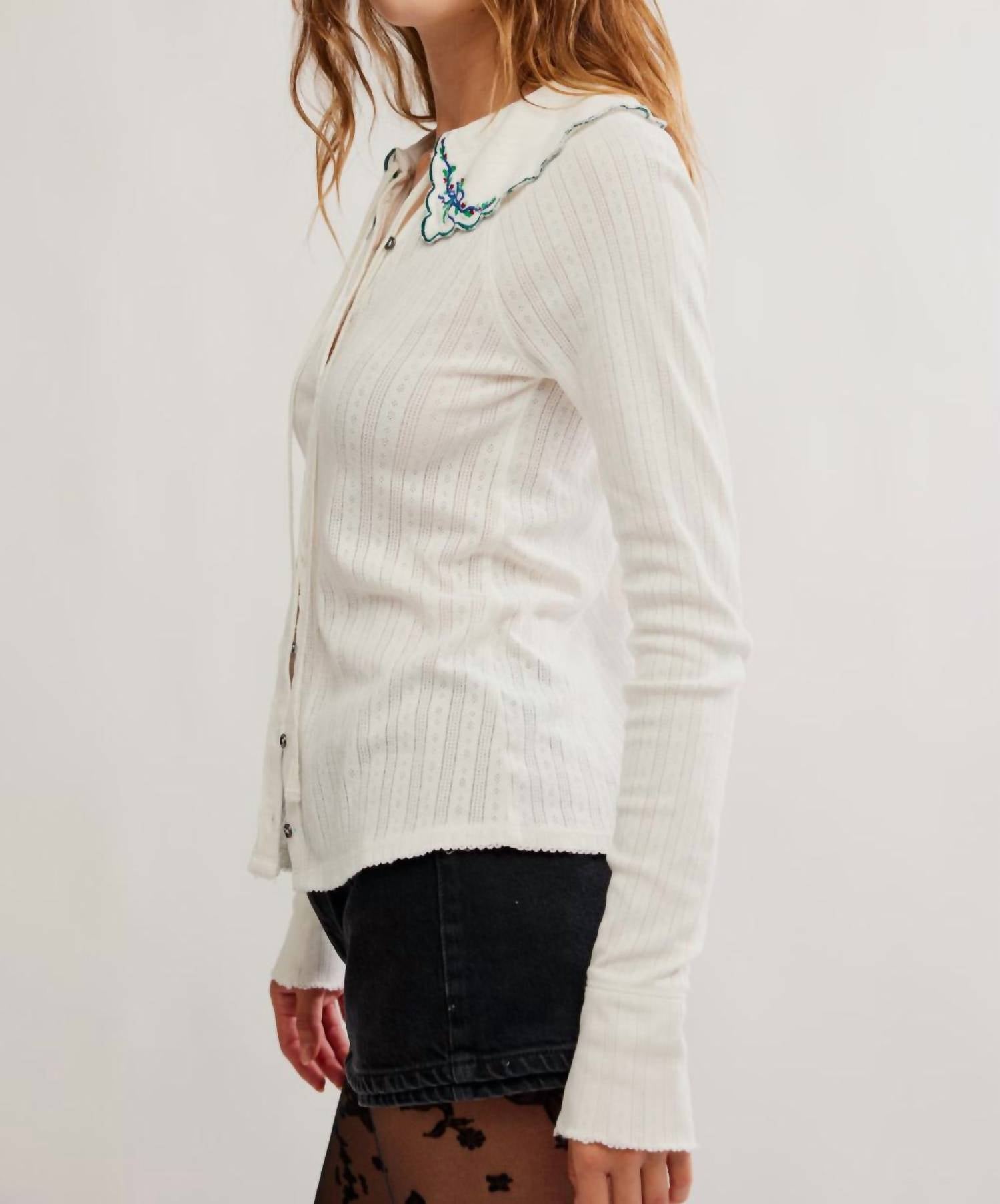 Free People - juniper long sleeve cardigan
