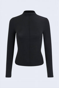 PISTOLA Dara Long Sleeve Funnel Neck Top in nior - women's long sleeve top - view 4