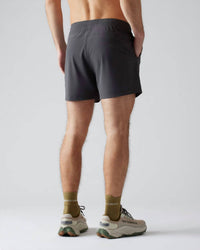 RHONE Men's Pursuit Pull-on Short in asphalt - men's shorts - alternate view