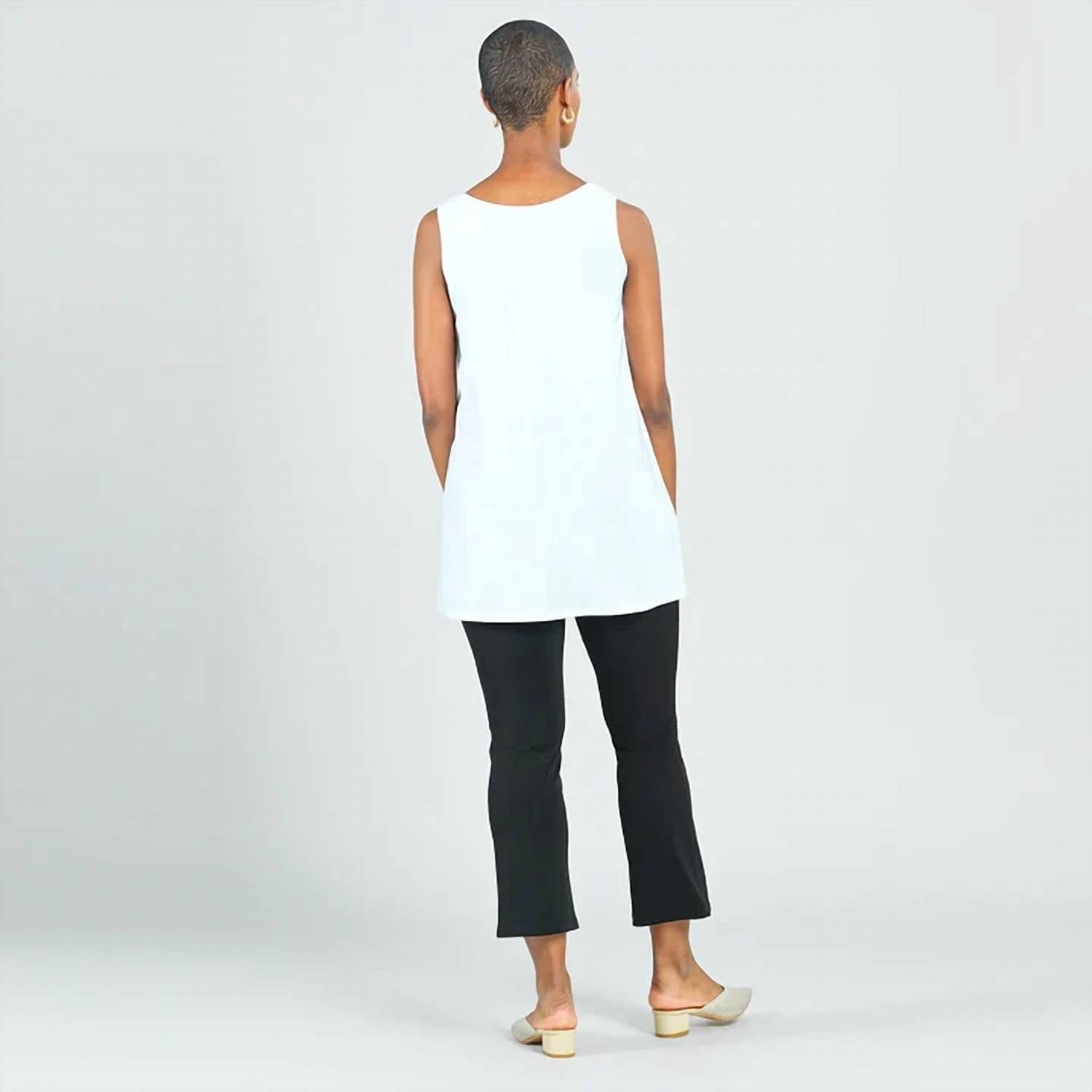 Clara Sunwoo - Long Scoop Tank Top