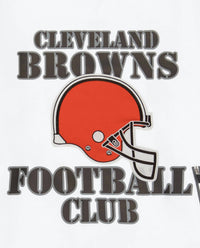 Starter - Men's Cleveland Browns Crew Neck Sweatshirt With Zip Pockets