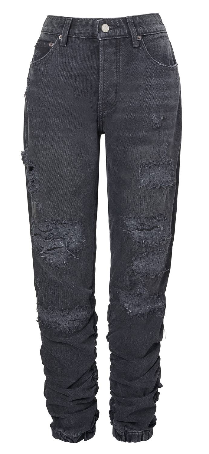 Untourage the Label Carmon High-rise Jogger in black - women's pants - alternate view