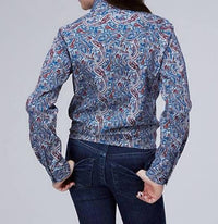 Roper - Girl's River Paisley Shirt