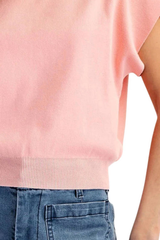 Ee:Some - Haven Mock Neck Knit Top