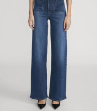 Frame - Le Slim Palazzo Modernist Pocket Jeans
