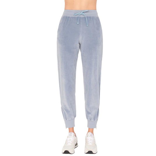 Sundry - WOMEN'S VELOUR ZIP ANKLE JOGGER