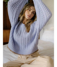 Sablyn - Tara B Slouchy Crewneck Sweater