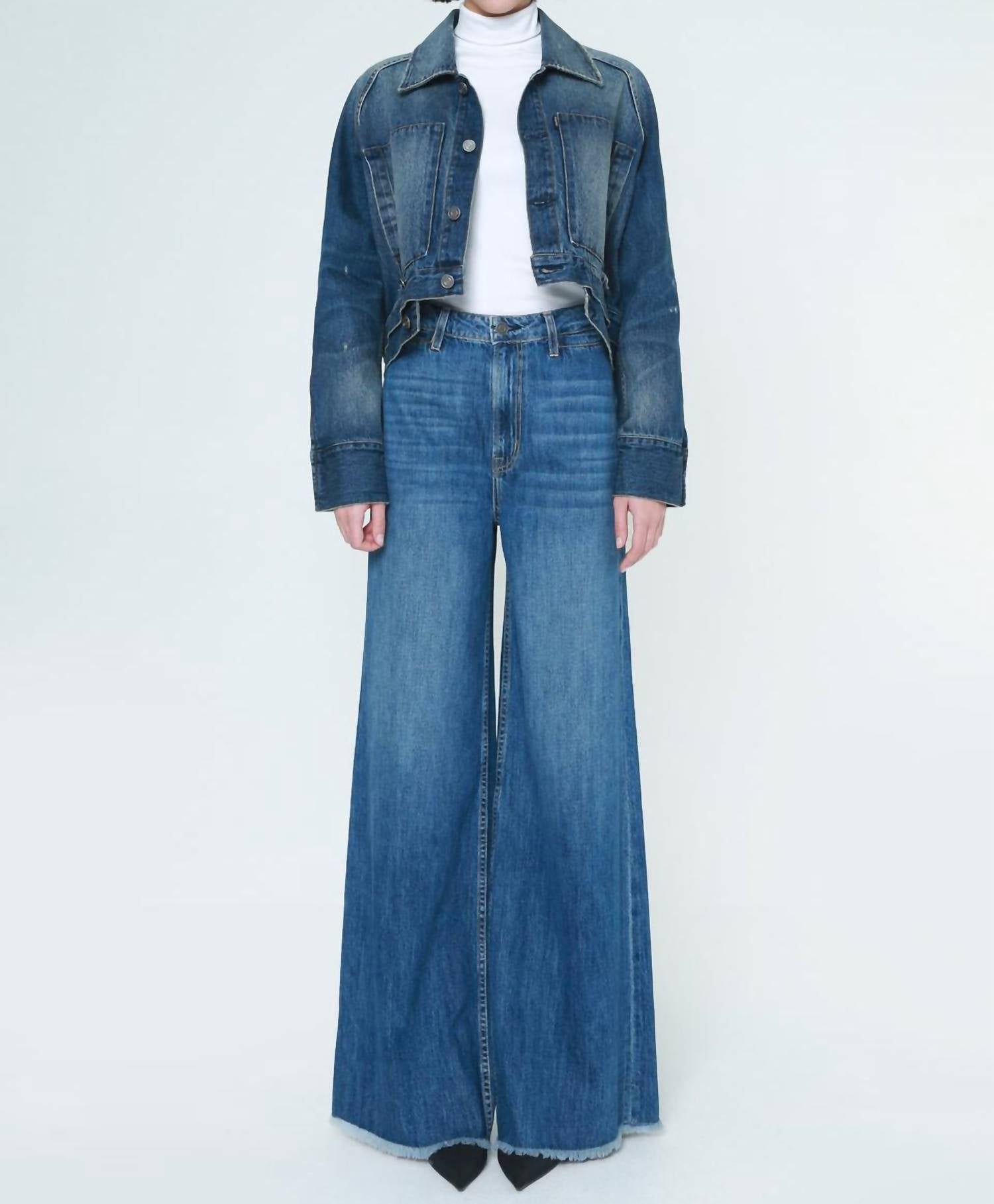 Noend - Sophia Super High Rise Wide Leg Jeans