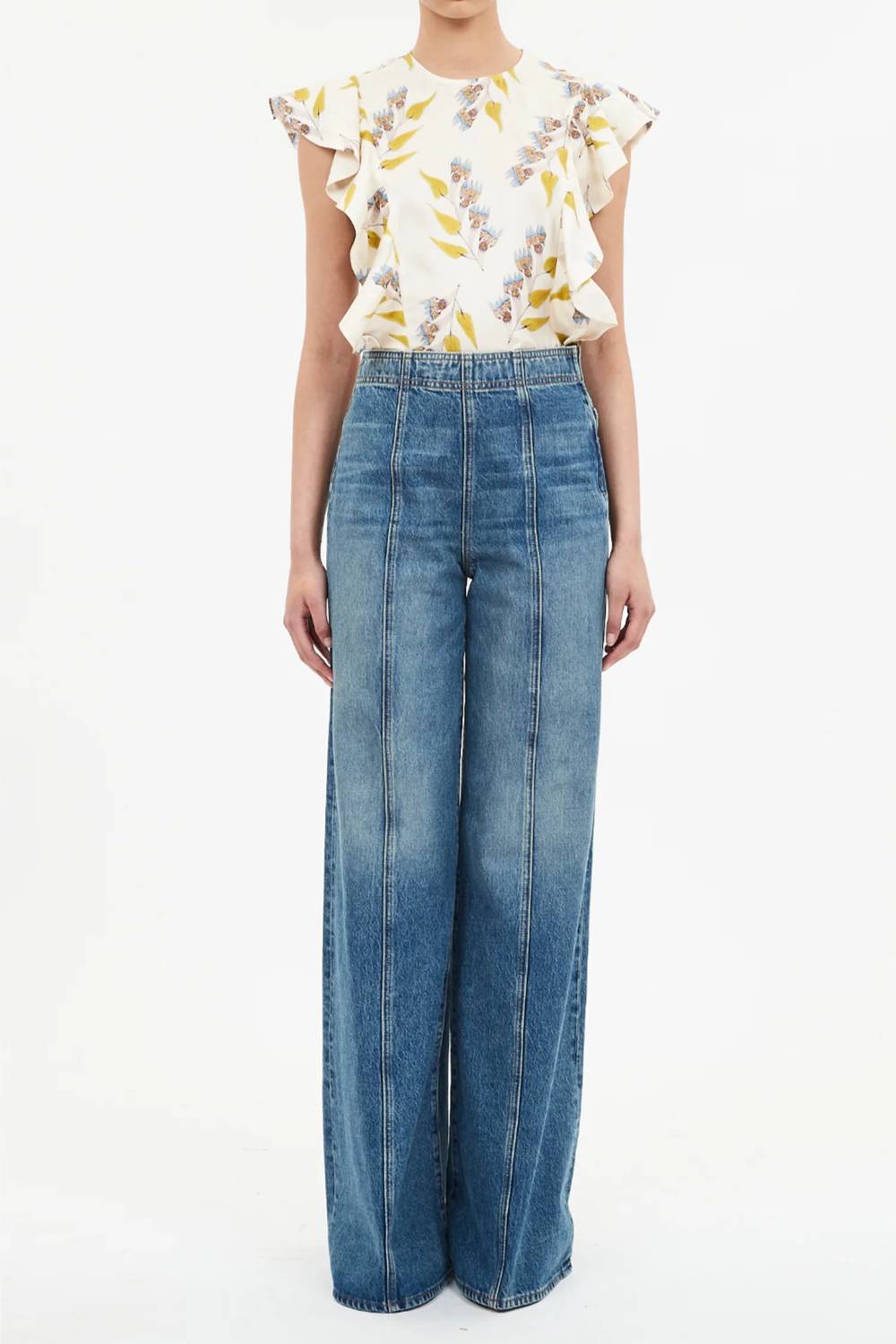 Ulla Johnson - The Bianca Wide Legs Jeans