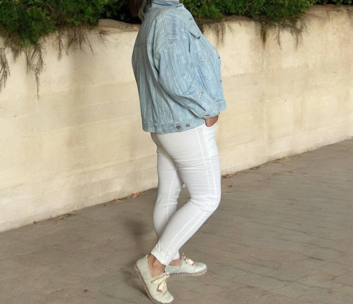 Denim Days - Textured Denim Jacket