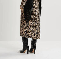 Essentiel Antwerp - Gironi Leopard-print Midi Dress