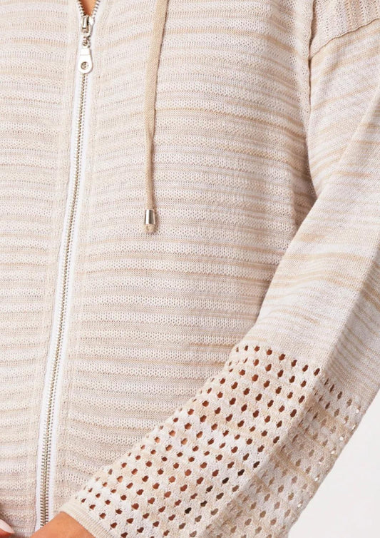 French Kyss - Zip Hoodie Cardigan