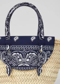 Dld - Women's Panier Bardot Bandana Bag