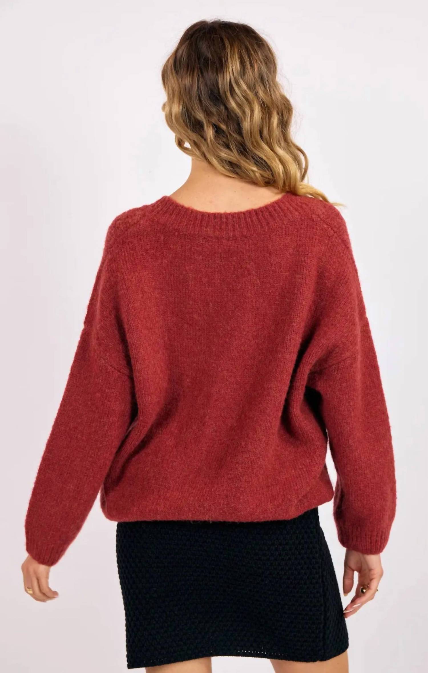 Sage The Label - Estella Cable Knit Sweater