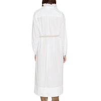 XIRENA Women's Caspy Dress in white - women's dress - detail view