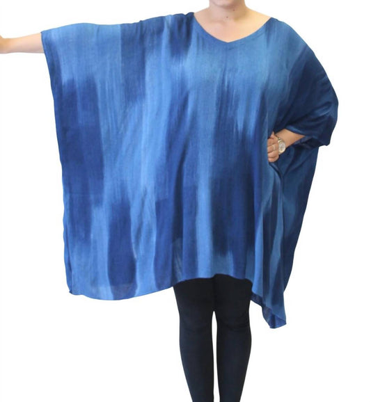 Modesce - Hand Painted Katie Poncho Tunic