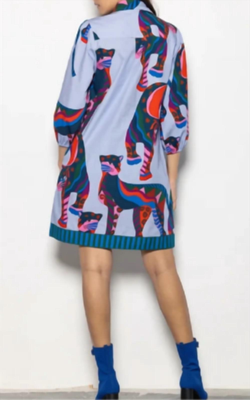 Maude Vivante - Cheetah Mirage Ava Dress